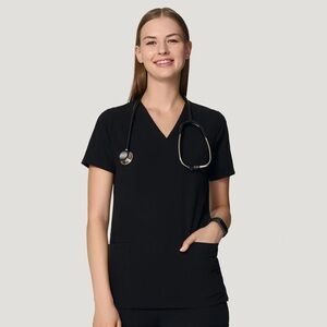 6 Pocket Scrub Top Mandala Brand New